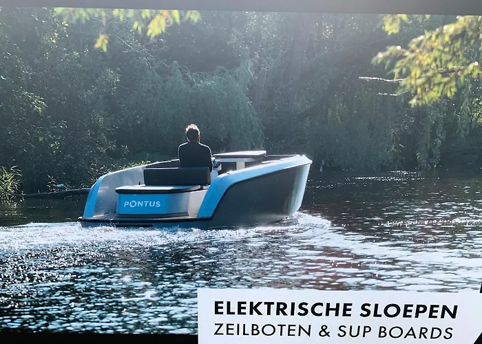 Watervilla De Otter - Inclusief Electrische Sloep En Sups Botel *
