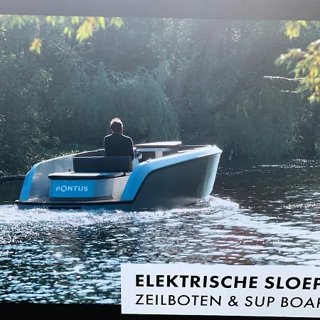 Watervilla De Otter - Inclusief Electrische Sloep En Sups Botel *