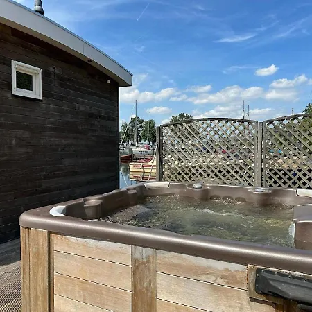 Watervilla De Otter - Inclusief Electrische Sloep En Sups